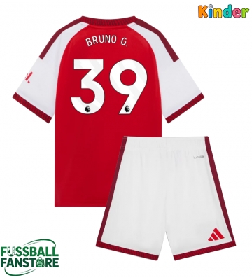 Arsenal Bruno Guimaraes #39 Replik Heimtrikot Kinder 2026-27 Kurzarm (+ Kurze Hosen)